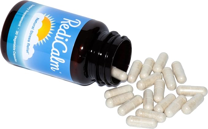 RediCalm Natural Stress Relief and Calming Supplement, Vegan, Gluten-Free