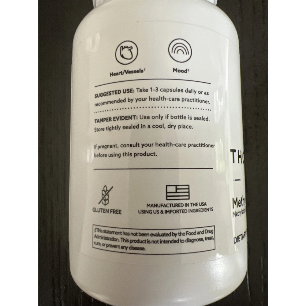 Thorne Methyl-Guard Plus – 90 Capsules | Active B Vitamins & Methylation Support
