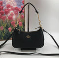 COACH Teri Shoulder Bag/Crossbody Canvas Black CA209