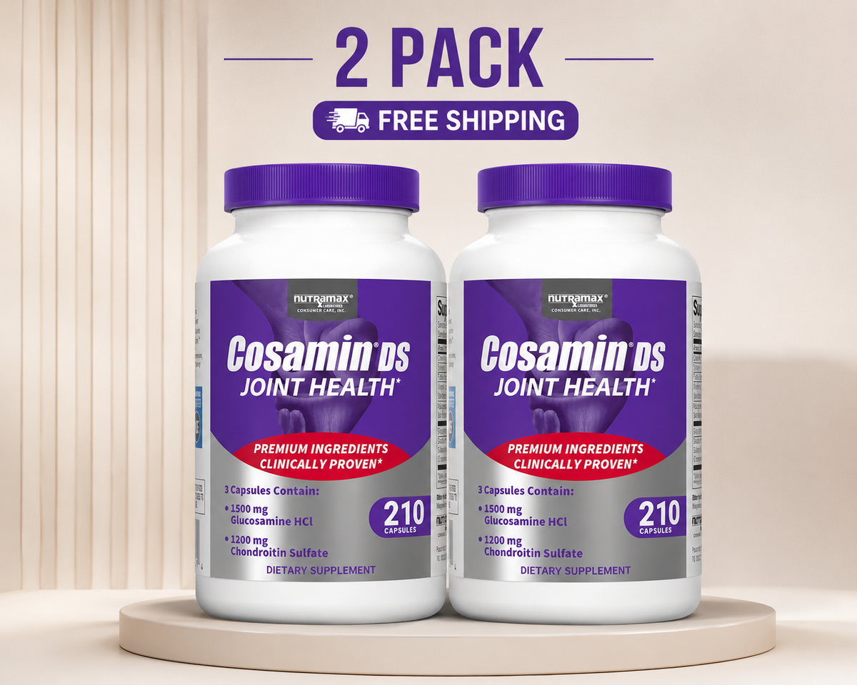 2 Pack Cosamin DS for Joint Health, 210 Capsules,