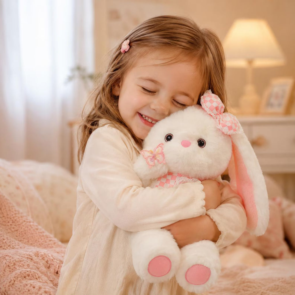 Soft Plush Bunny Toy | 40cm Cuddly Rabbit Stuffed Animal,