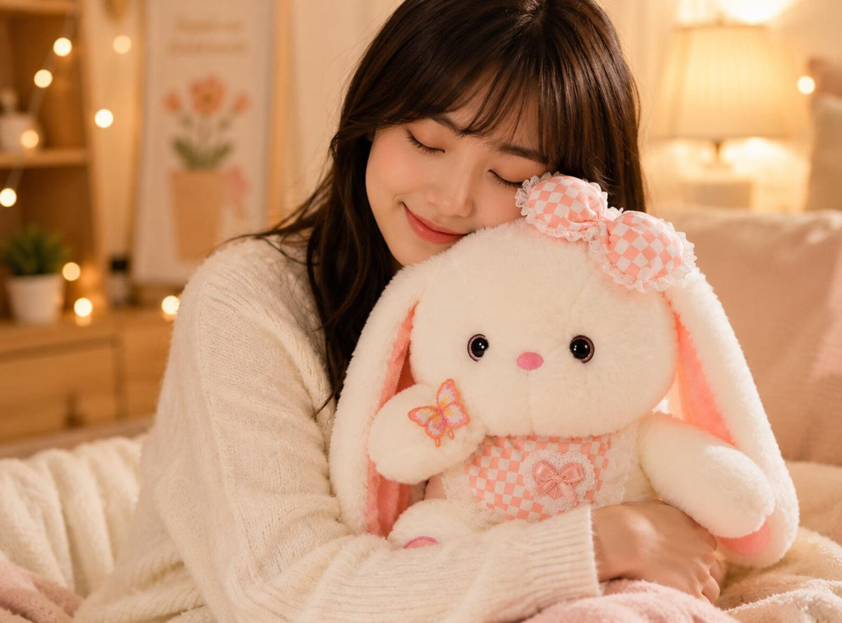 Soft Plush Bunny Toy | 40cm Cuddly Rabbit Stuffed Animal,