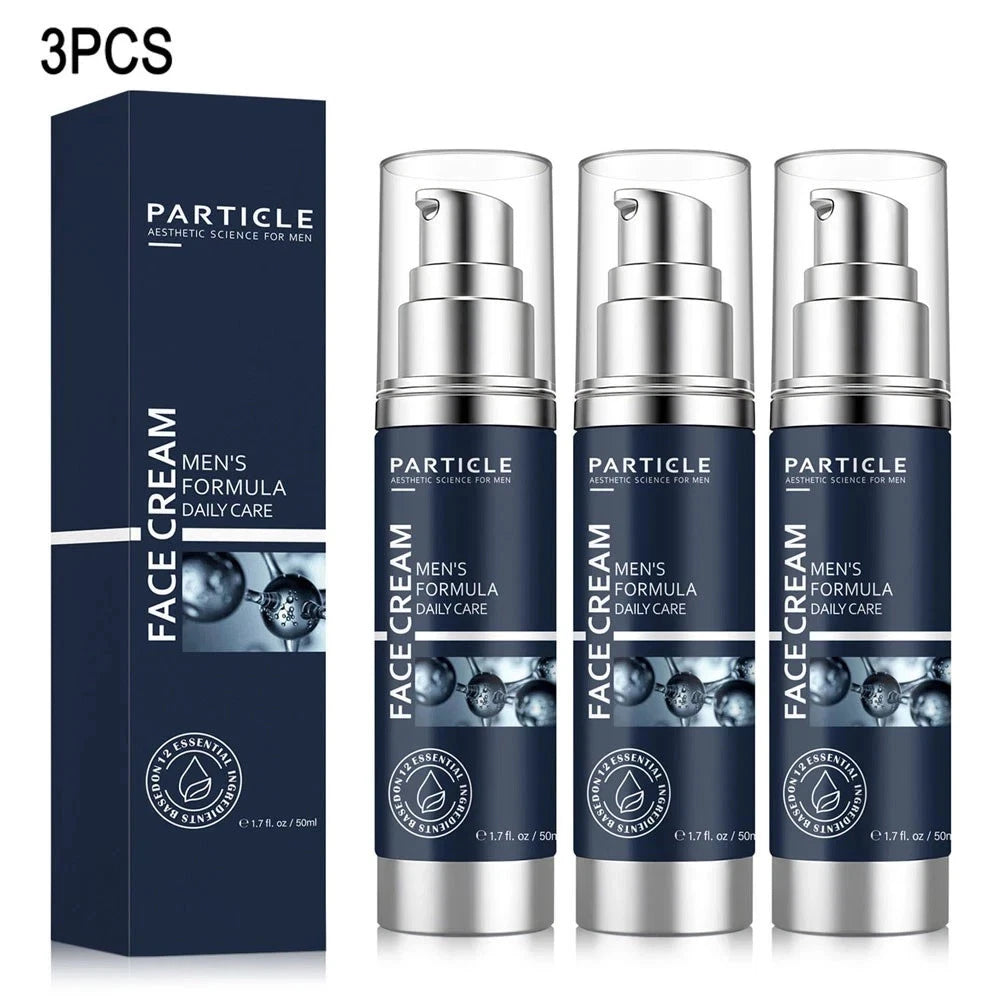 3X Particle Face Cream Men 6 in 1 Anti-Aging Cream Fights Eye Bags Dark Spots