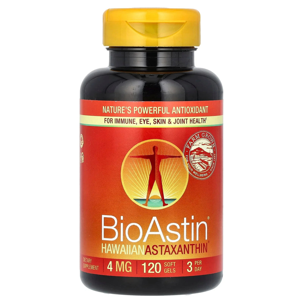 Nutrex Hawaii BioAstin Hawaiian Astaxanthin 4mg 120 Softgels