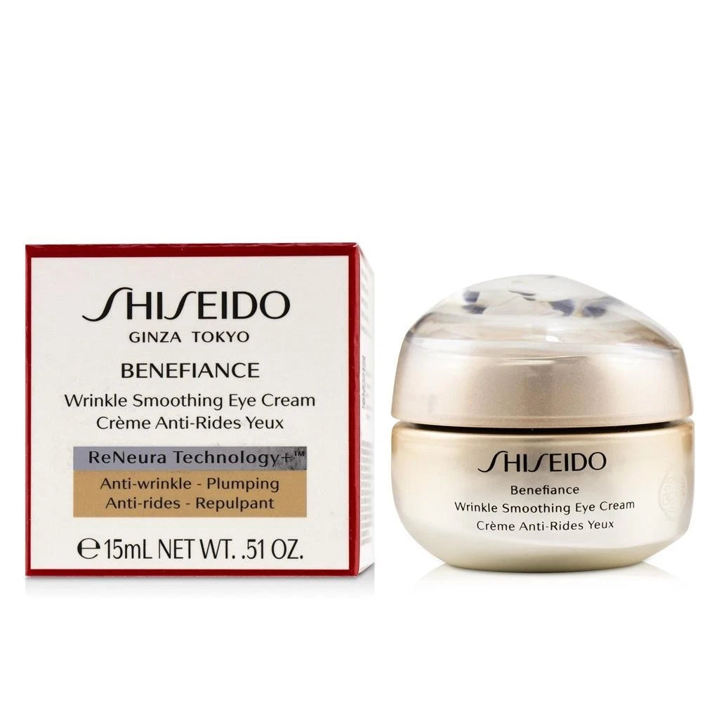 SHISEIDO Benefiance Wrinkle Smoothing Eye Cream 15mL 0.51oz Anti-Aging