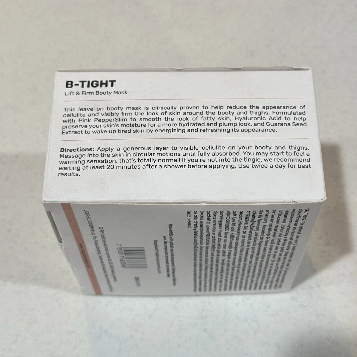 Maelys Cosmetics B-Tight Lift and Firm Booty Mask Moisturizer - 3.3 oz