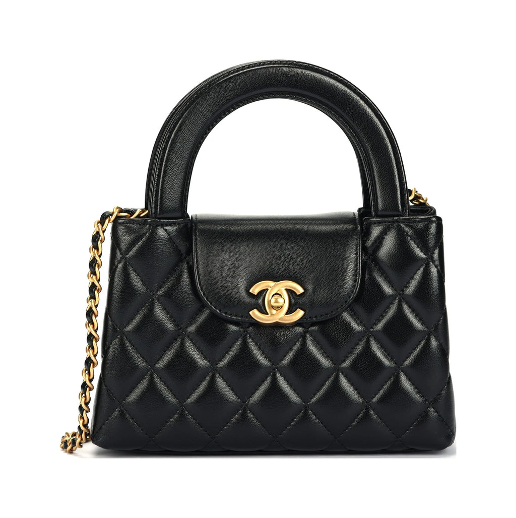 CHANEL Kelly Shoulder Cross Bag Mini Women's 7.4x2.7x5 in