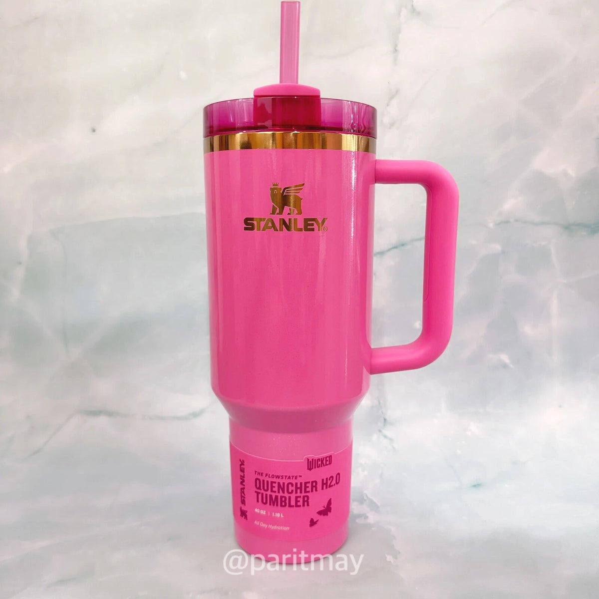 Stanley X Wicked 40oz Tumbler Pink Glinda Target Exclusive Cup (NEW IN BOX)