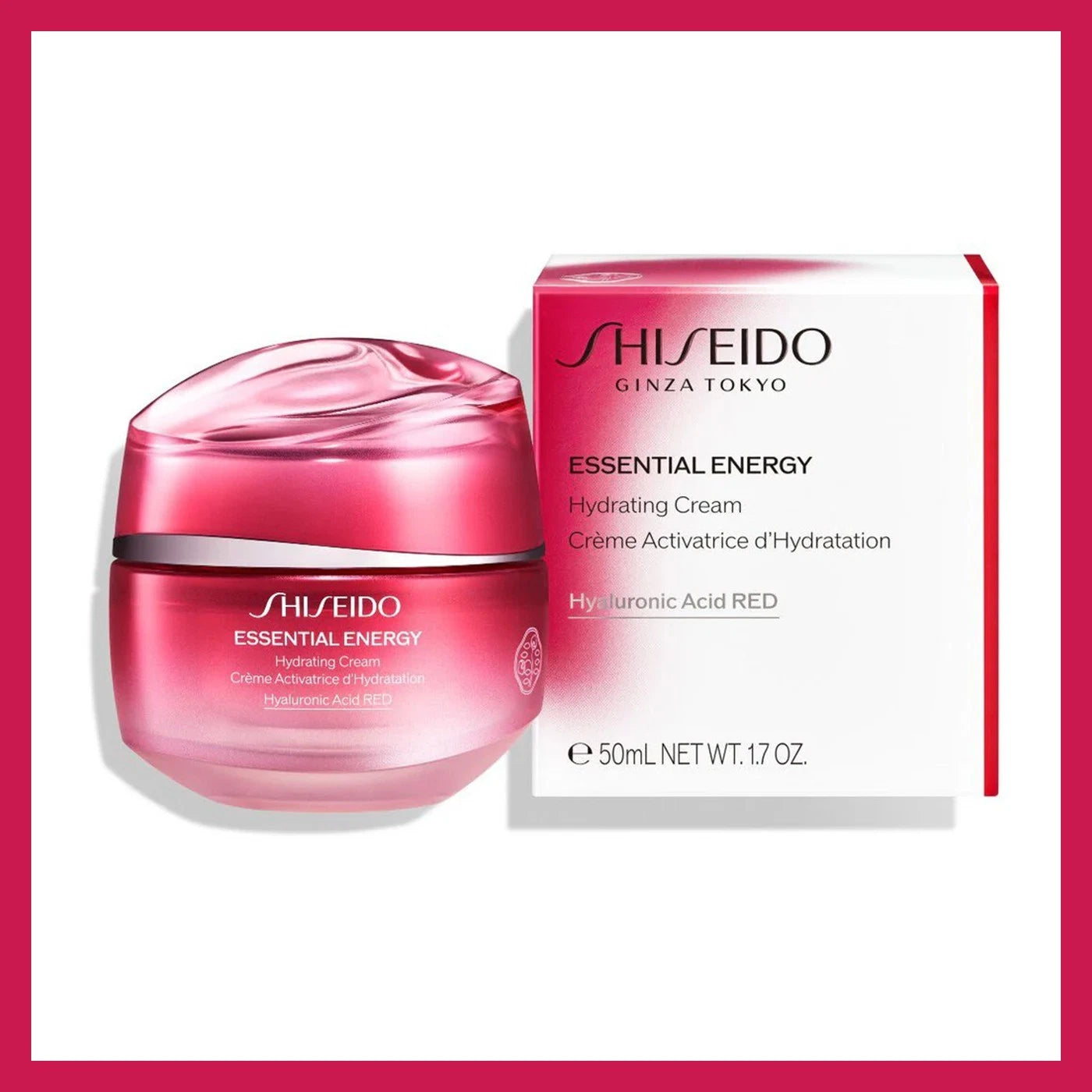 Shiseido - Essential Energy Hydrating Cream 50ml / 1.7oz Hyaluronic Moisturizer