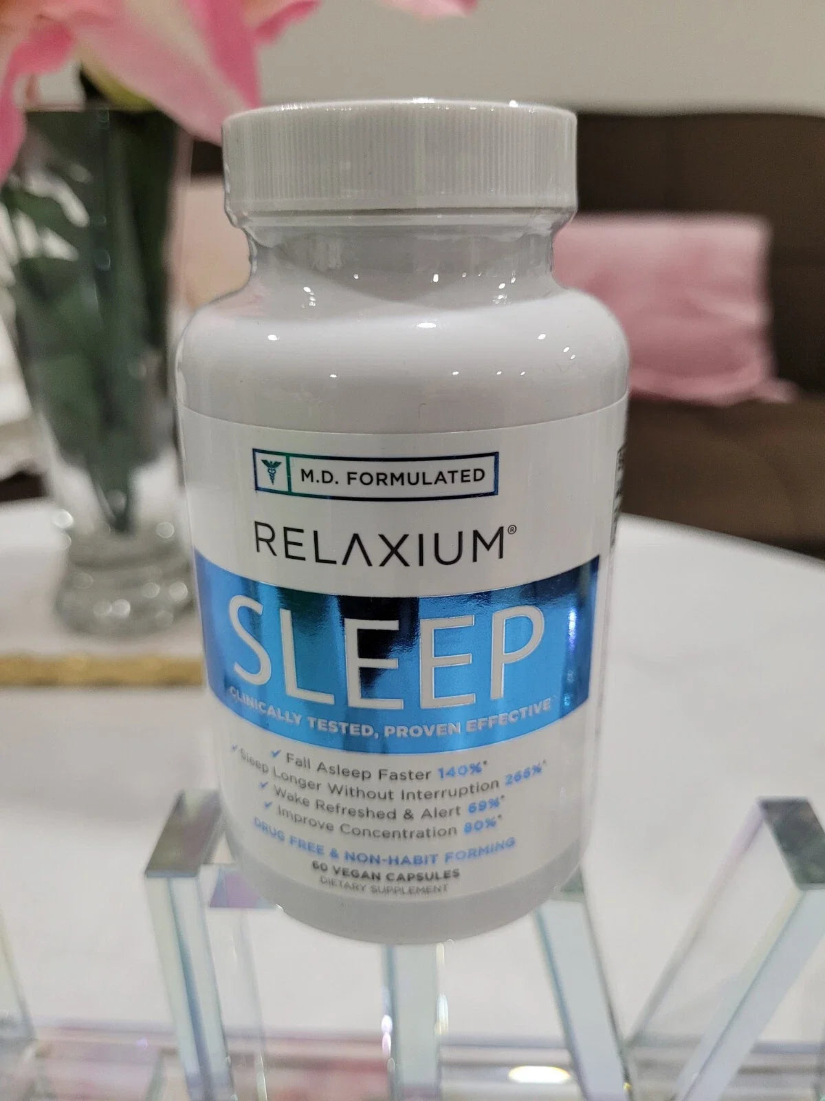 RELAXIUM SLEEP natural sleep support clinically proven 60 capsules
