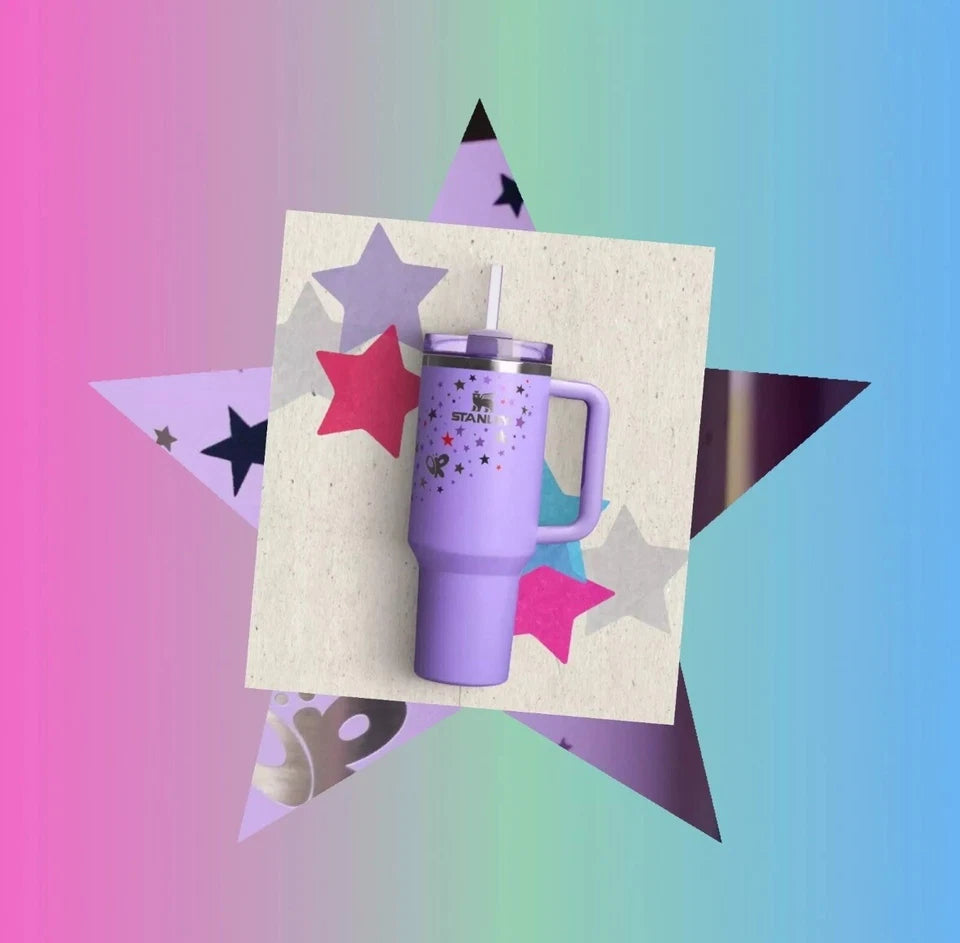 Stanley x Olivia Rodrigo Quencher Flowstate Tumbler 40oz On Hand Available Now