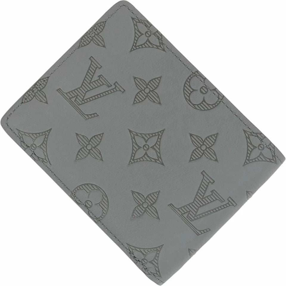 Louis Vuitton Portefeuille Multiple Monogram Shadow Anthracite Gray bifold walle