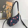 Coach Teri Shoulder/Crossbody Signature Canvas W/ Cherry Print CY694 Denim