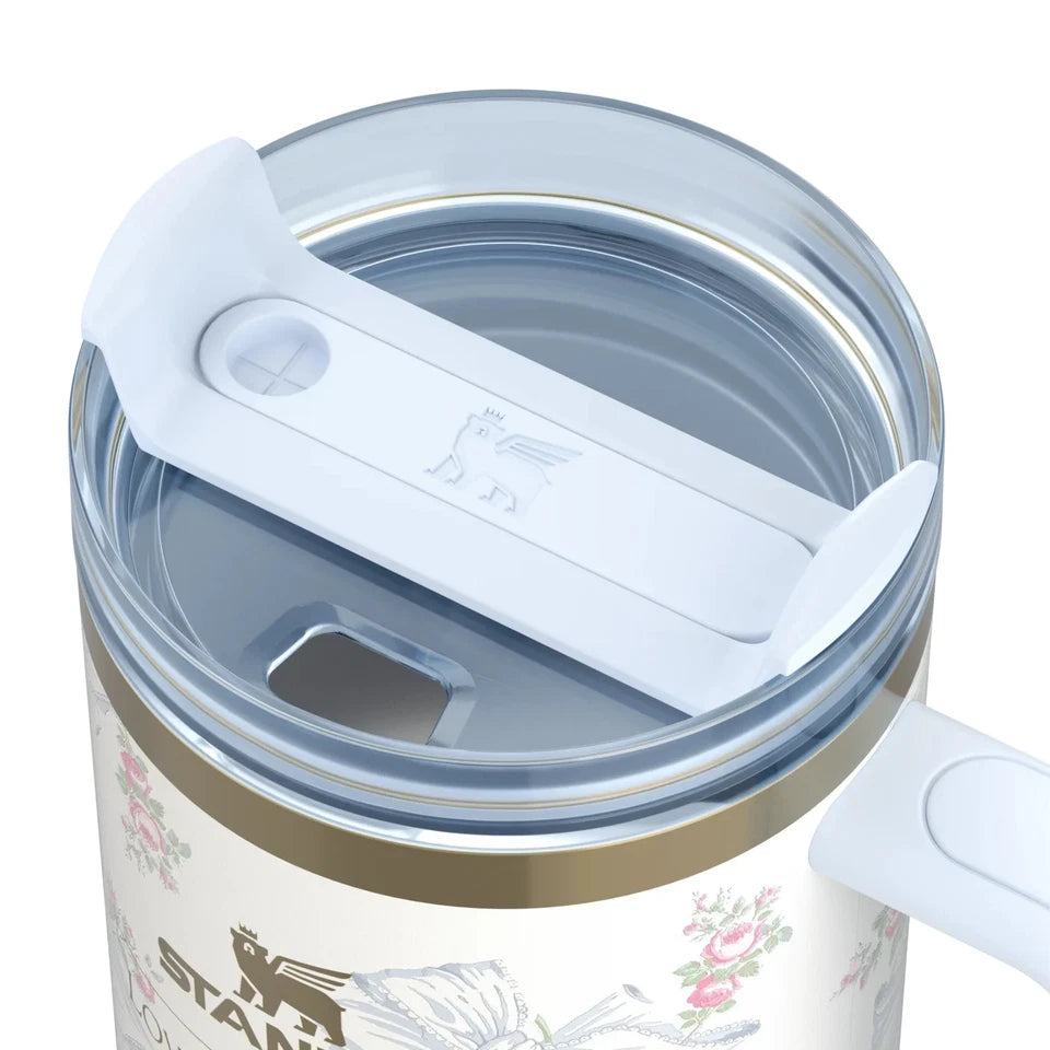 STANLEY LOVE SHACKFANCY FLORAL POWDER BLUE 20 OZ