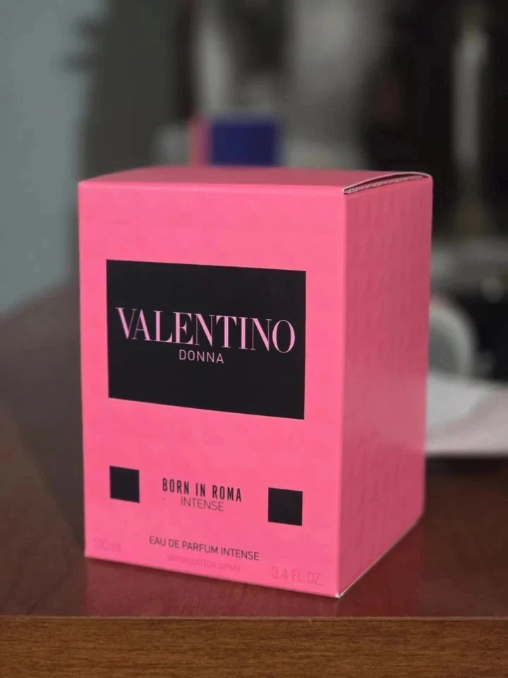 Women Perfume Donna Born In Roma Intense Valen Eau De Parfum Spray 3.4oz USA New