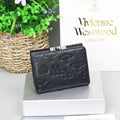 Vivienne Westwood Gamaguchi Trifold Wallet Color Mad Black 11cm × 9cm × 3.5cm　