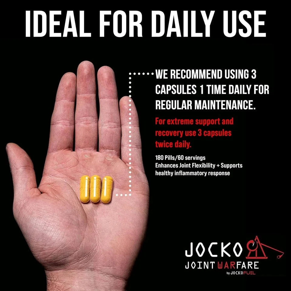 Premium Jocko Joint Warfare - Joint Support - 180 Caps - New & Sealed