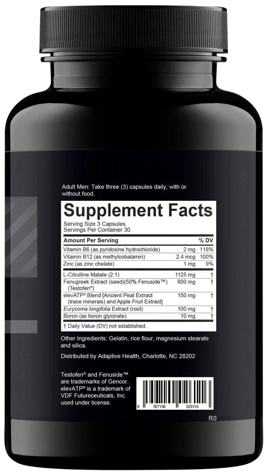 Nugenix Total-T Free And Total Testosterone Booster Supplement 90 Capsules