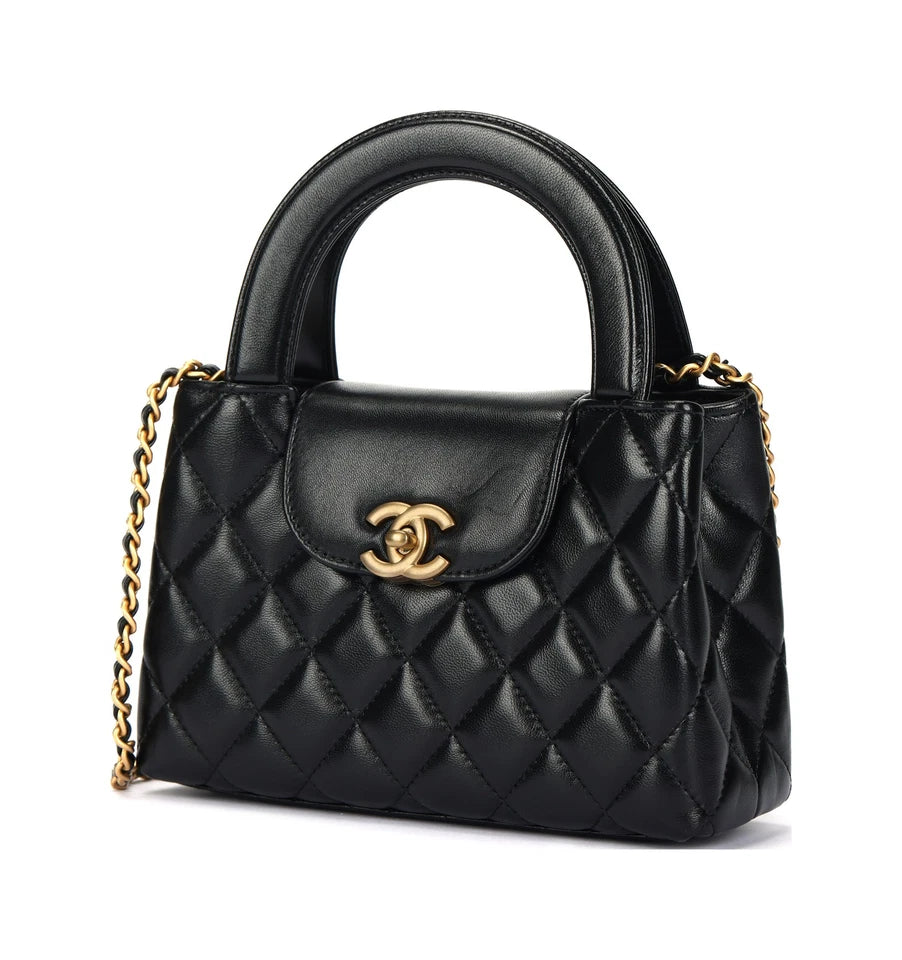 CHANEL Kelly Shoulder Cross Bag Mini Women's 7.4x2.7x5 in