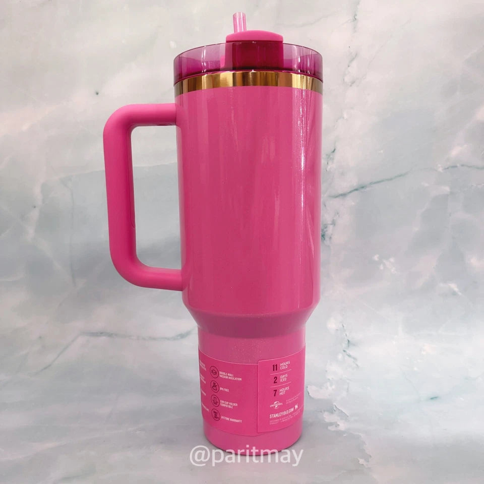 Stanley X Wicked 40oz Tumbler Pink Glinda Target Exclusive Cup (NEW IN BOX)
